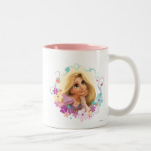 Rapunzel Flower Frame Mugs