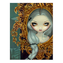"Rapunzel in Rococo" Postcard