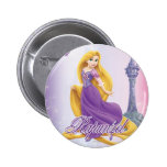 Rapunzel Princess Pinback Buttons