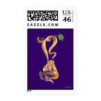 Rapunzel Swinging from Branch 2 Postage Stamp