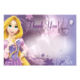 Rapunzel Thank You Cards Personalized Invite