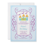 Rapunzel's Castle Birthday Invitation