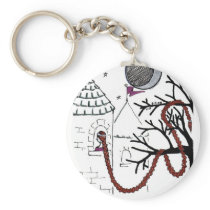 Rapunzel's Very Bad Hair Day keychain