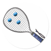 Raquetball Face made with balls stickers by sportsstuff Raquetball Face made with balls stickers