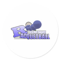 Raquetball My Sport! stickers
