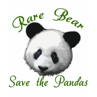 Rare Bear Save the Pandas shirt