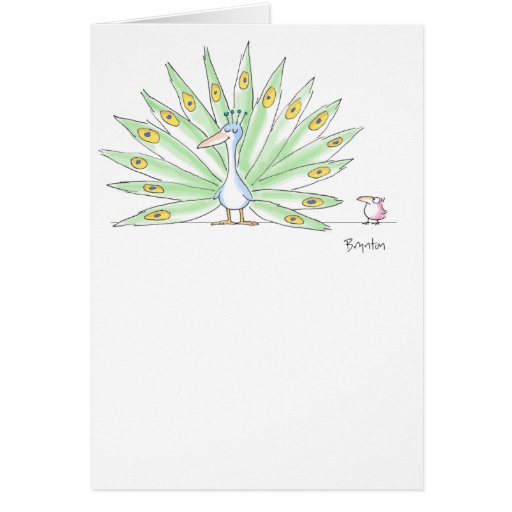 RARE BIRD Boynton Card Zazzle