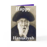 RARE CHANUKAH GREETING CARDS - RABBI - PHOTO GIFTS