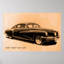 Rare classic car Tucker 1948 Print