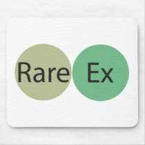 Rare/Ex Mouse Pad mousepads by rabidmoogle Rare/Ex Mouse Pad mousepads