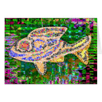 Rare Golden Fish - Creative Arts cards