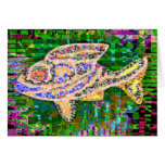 Rare Golden Fish - Creative Arts Greeting Cards
