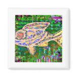 Rare Golden Fish - Creative Arts magnets