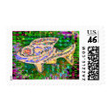 Rare Golden Fish - Creative Arts postage by doonagiri Rare Golden Fish - Creative Arts postage