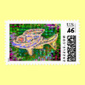 Rare Golden Fish - Creative Arts postage