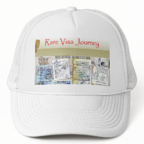 Rare Visa Journey Travel hat