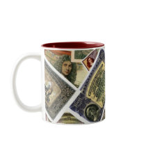 RARE WORLD BANKNOTES (4) Mug