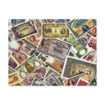 RARE WORLD BANKNOTES POSTCARD
