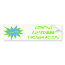 rareACTION Bumper Sticker