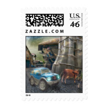 Raro Pueblo (fragment) - Small Postage