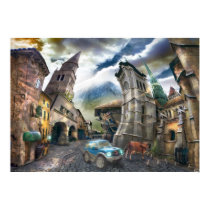 Raro Pueblo - Poster posters