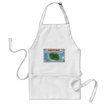 Rarotonga, Cook Islands aprons by Bron_Smith Rarotonga, Cook Islands aprons