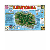 Rarotonga, Cook Islands t-shirts by Bron_Smith Rarotonga, Cook Islands t-shirts
