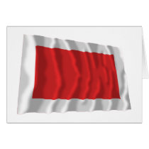 Ras al-Khaimah Waving Flag Cards