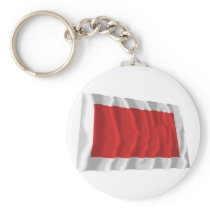 Ras al-Khaimah Waving Flag Key Chains