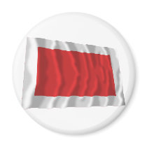 Ras al-Khaimah Waving Flag Fridge Magnet