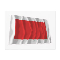 Ras al-Khaimah Waving Flag Post Card