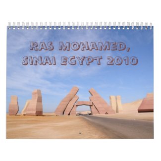 Ras Mohamed Nature Preserve Park, Sinai, Egypt calendar