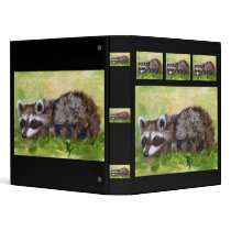 Rascal aceo Racoon Binder