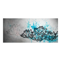 Rase Print Blue