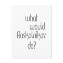 Raskolnikov postcards