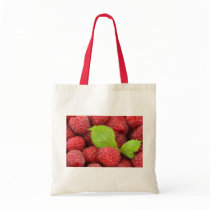 Raspberries Canvas Bags