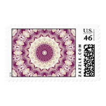 Raspberries & Cream Kaleidoscope postage by kalos_eidos Raspberries & Cream Kaleidoscope postage
