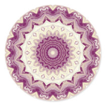 Raspberries & Cream Kaleidoscope Stickers