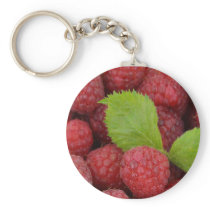 Raspberries Key Chain