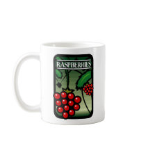 Raspberries Coffee Mugs