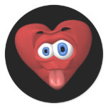 Raspberry Anti-Valentine Sticker Sheet