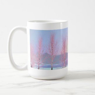 Raspberry Creme Birch Coffee Mug