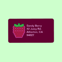 Raspberry labels