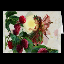 Raspberry Fairy Card by Rockangel1 Raspberry Fairy Card
