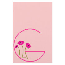 Raspberry Gerber Daisy stationery by samack Raspberry Gerber Daisy stationery