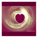 Raspberry Heart posters