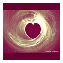 Raspberry Heart posters