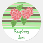 Raspberry Jam Round Sticker