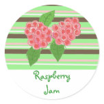 Raspberry Jam Round Sticker