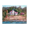 Raspberry Lighthouse Postcard